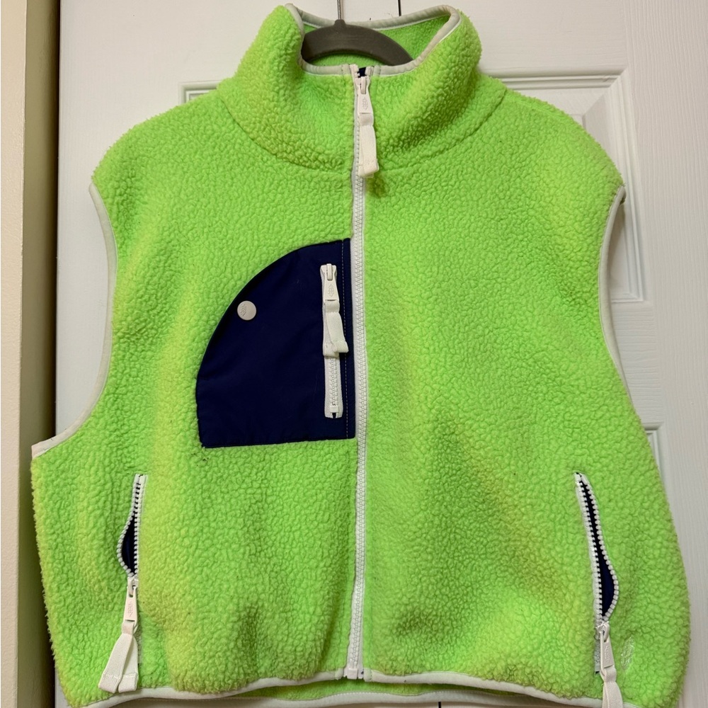 FP Lime Green Fleece Vest